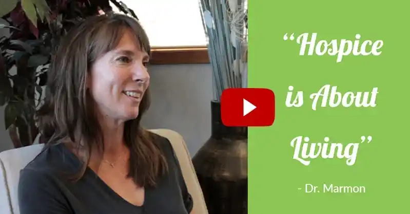 Hospice is about living