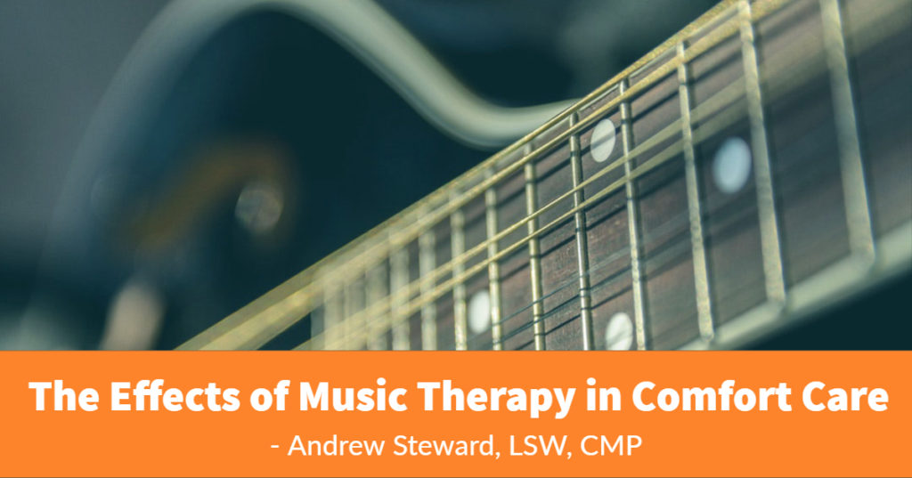 The effects of music therapy in comfort care