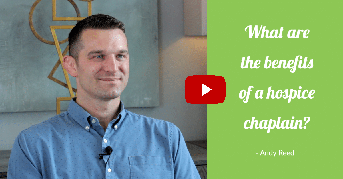What are the benefits of a hospice chaplain?