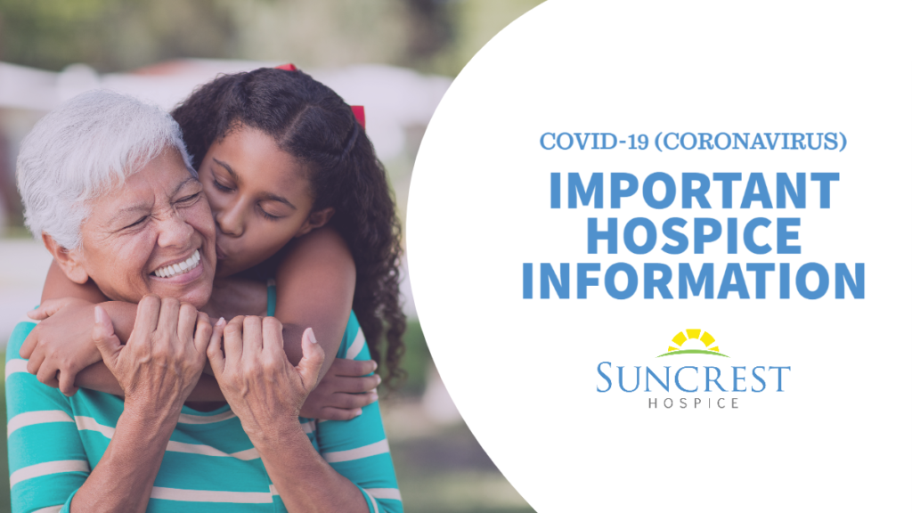 Covid 19 important hospice information