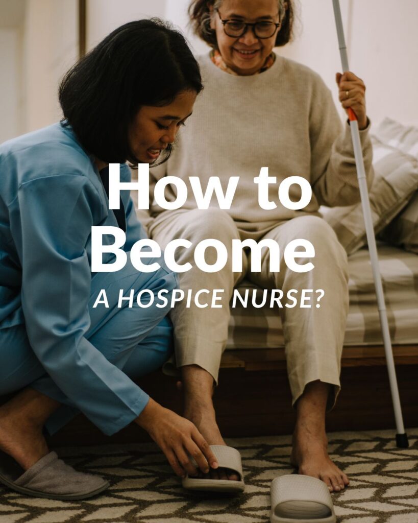 how to become a hospice nurse?