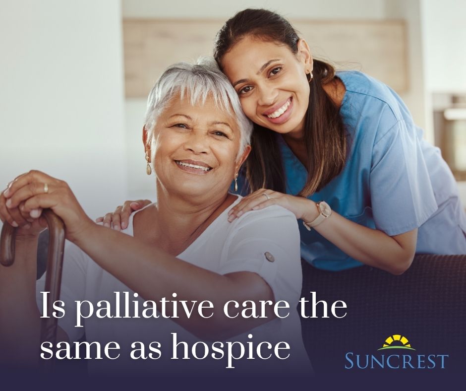 Is palliative care the same as hospice? Understanding the key differences