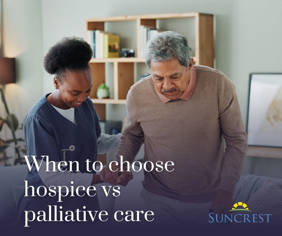 When to choose hospice vs palliative care - decision guide for families