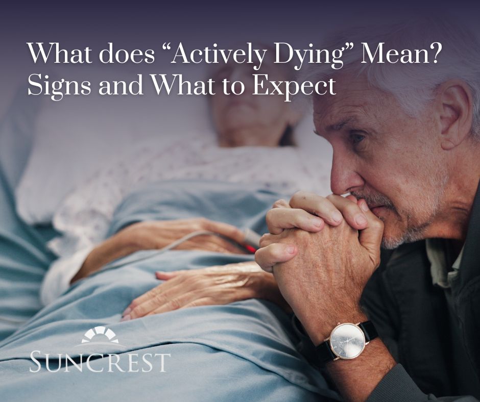 What does actively dying mean: signs and what to expect