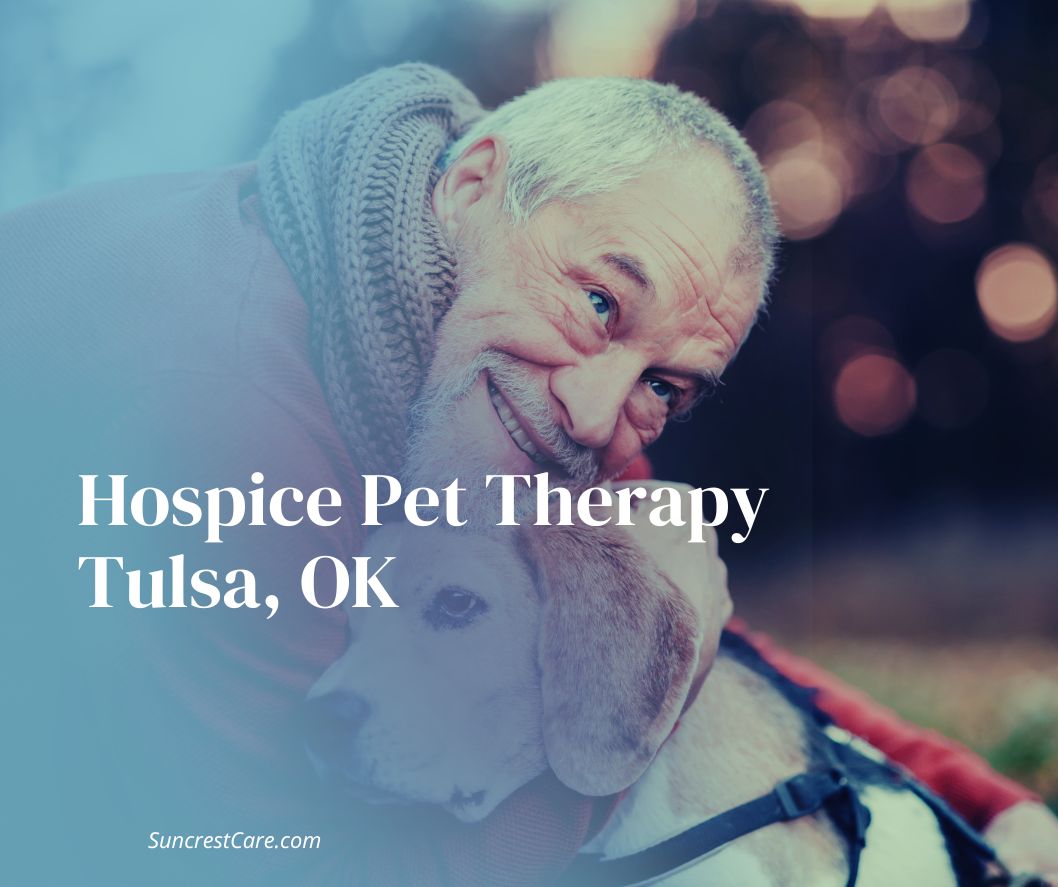 Hospice pet therapy in Tulsa, Oklahoma
